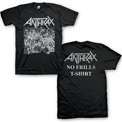 Anthrax - Mens No Frills T-Shirt