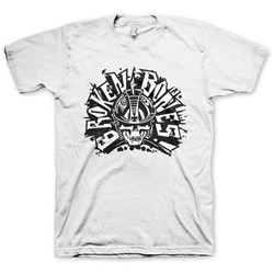 Broken Bones - Mens Classic Skull Logo T-Shirt