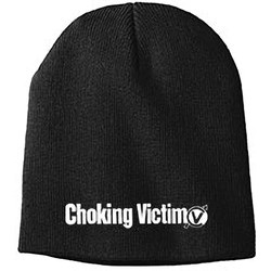 Choking Victim - Unisex Choking Victom Logo Beanie
