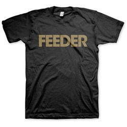 Feeder  - Mens Gold Logo T-Shirt