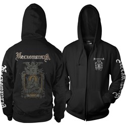 Necromantia - Mens Antichrist Zipp Hoodie
