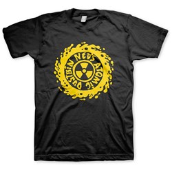 Neds Atomic Dustbin  - Mens Gold Logo T-Shirt