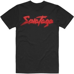 Savatage - Mens Red Logo T-Shirt