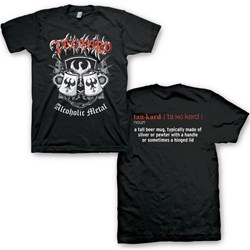 Tankard - Mens Alcoholic Metal T-Shirt