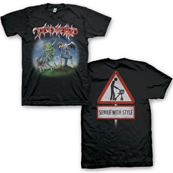 Tankard - Mens One Foot In The Gravetee T-Shirt