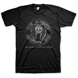 The Almighty  - Mens Blood, Fire, Love T-Shirt