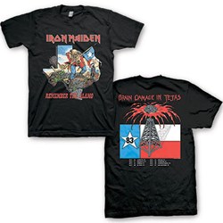 Iron Maiden - Mens Trooper Alamo T-Shirt