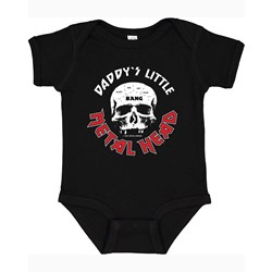 Metal Babies - Babies Daddies Little Metalhead Onesie