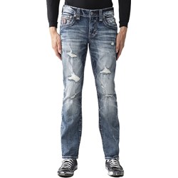 Rock Revival - Mens Clyde RP3635J202 Straight Jeans