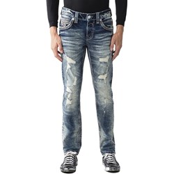 Rock Revival - Mens Brayen RP2355A225R Straight Jeans
