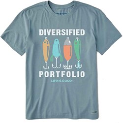 Life Is Good - Mens Diversified Portfol T-Shirt