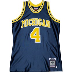 Mitchell And Ness - University Of Michigan Mens 1991 - 92 Univ. Of Michigan Road Jersey