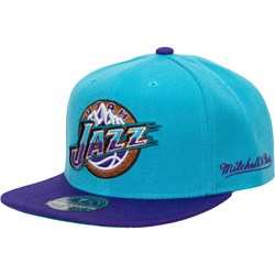 Mitchell And Ness - Utah Jazz Mens Team Side Fitted Baseball Cap