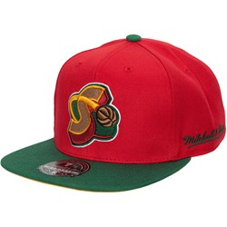 Mitchell And Ness - Seattle Supersonics Mens Team Side Fitted Baseball Cap