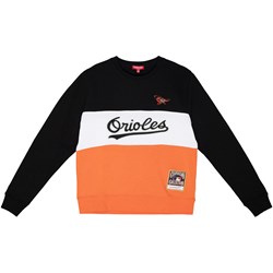 Mitchell And Ness - Baltimore Orioles Womens Women'S Color Block 2.3 Sweater
