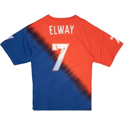 Men's Mitchell & Ness John Elway Royal/Orange Denver Broncos