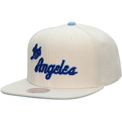 Mitchell And Ness - Los Angeles Lakers Mens Off White Hwc Snapback Hat