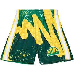 Mitchell And Ness - Seattle Supersonics Mens Hyper Hoops Swingman Shorts
