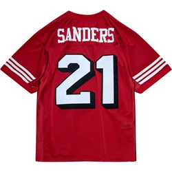 Mens San Francisco 49ers Deion Sanders Mitchell & Ness Scarlet