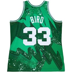 Mitchell & Ness Men's Larry Bird Green Boston Celtics Hardwood Classics  1985 Hyper Hoops Swingman Jersey