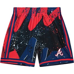 Mitchell And Ness - Atlanta Braves Mens Hyper Hoops Fashion Shorts