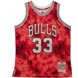 Mitchell And Ness - Chicago Bulls Mens Nba Galaxy Swingman 1997 Scottie Pippen Jersey