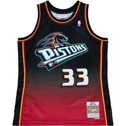 Mitchell And Ness - Detroit Pistons Mens Nba Fadeaway Swingman 1999 Grant Hill Jersey