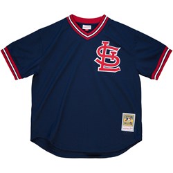 Mitchell And Ness - St Louis Cardinals Mens Mlb Authentic Bp - Pullover 1994 Ozzie Smith Jersey