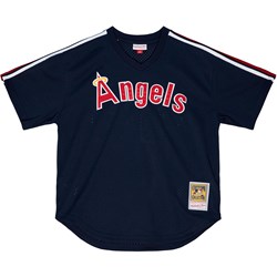 Mitchell And Ness - California Angels Mens Mlb Authentic Bp - Pullover 1984 Reggie Jackson Jersey