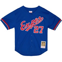 Mitchell And Ness - Montreal Expos Mens Mlb Authentic Bp - Button Front 2002 Vladimir Guerrero Jersey
