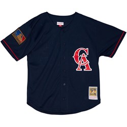 Mitchell And Ness - California Angels Mens Mlb Authentic Bp - Button Front 1994 Bo Jackson Jersey