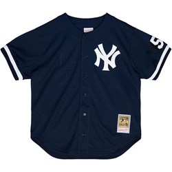 Mitchell And Ness - New York Yankees Mens Mlb Authentic Bp - Button Front 1999 Mariano Rivera Jersey