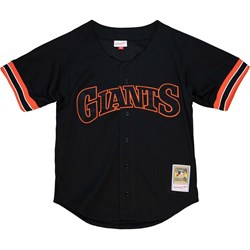 Mitchell And Ness - San Francisco Giants Mens Mlb Authentic Bp - Button Front 1993 Will Clark Jersey