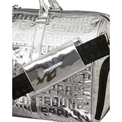 Sprayground Metallic Infinity Duffle Bag