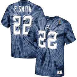 Mitchell And Ness - Dallas Cowboys Mens Name & Number Spider - Emmitt Smith T-Shirt