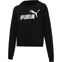 Puma - Womens Ess Cropped Logo Hoodie Tr