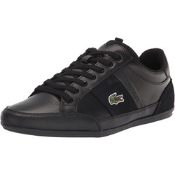 Lacoste - Mens Chaymon Bl Leather And Synthetic Tonal Sneakers