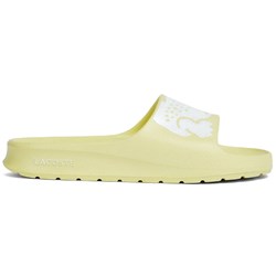 Lacoste - Womens Croco 2.0 Synthetic Logo Strap Slides