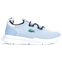 Lacoste - Kids Run Spin Knit Textile Colour Contrast Sneakers