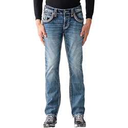 Rock Revival - Mens Elijah RP3659J202R Straight Jeans