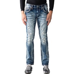 Rock Revival - Mens Kinsly RP3690A203R Straight Jeans