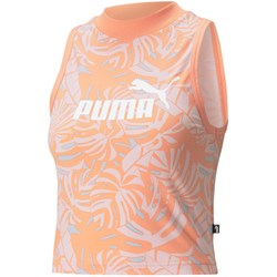 Puma - Womens Floral Vibes Aop High Neck Tank Top