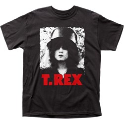 T Rex - Pixellated Adult S/S T-Shirt in Black