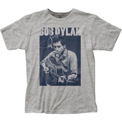 Bob Dylan - Unisex Harmonica Fitted Jersey T-Shirt