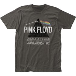 Pink Floyd Darkside Tour 1972 Fitted Jersey T-Shirt
