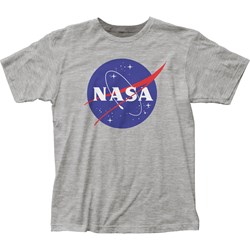 Nasa - Mens Logo Fitted Jersey T-Shirt