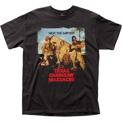 Texas Chainsaw Massacre - Mens Meat the Sawyers T-Shirt