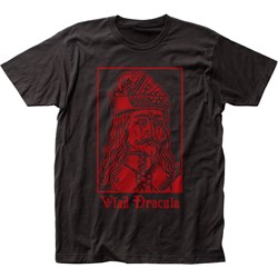 Impact Originals - Mens Vlad Dracula Fitted T-Shirt in Black