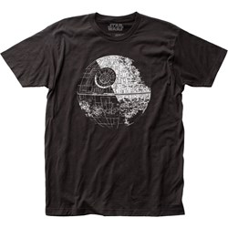 Star Wars - Unisex Death Star Fitted Jersey T-Shirt