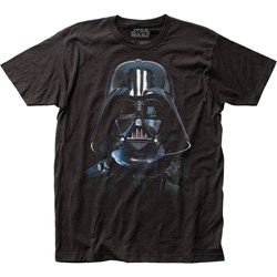Star Wars - Unisex Vader Mask Fitted Jersey T-Shirt